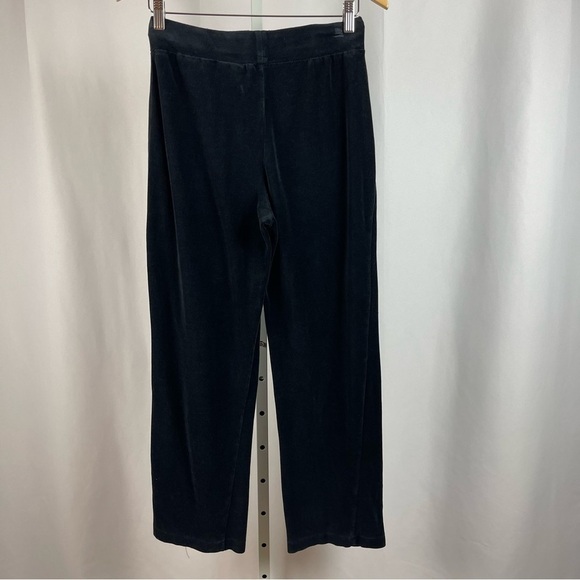 Valerie Stevens Size Petite Small Velvet Velour Straight Leg Track Pants Retro - Picture 2 of 5
